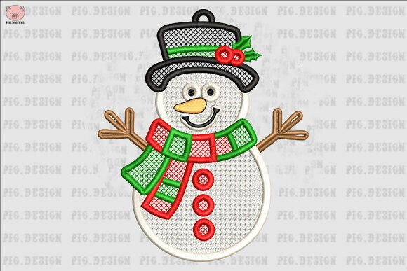 Earring Snowman Embroidery Review for Sellers