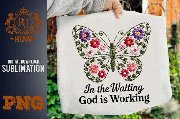Floral Embroidery Butterfly Png Review